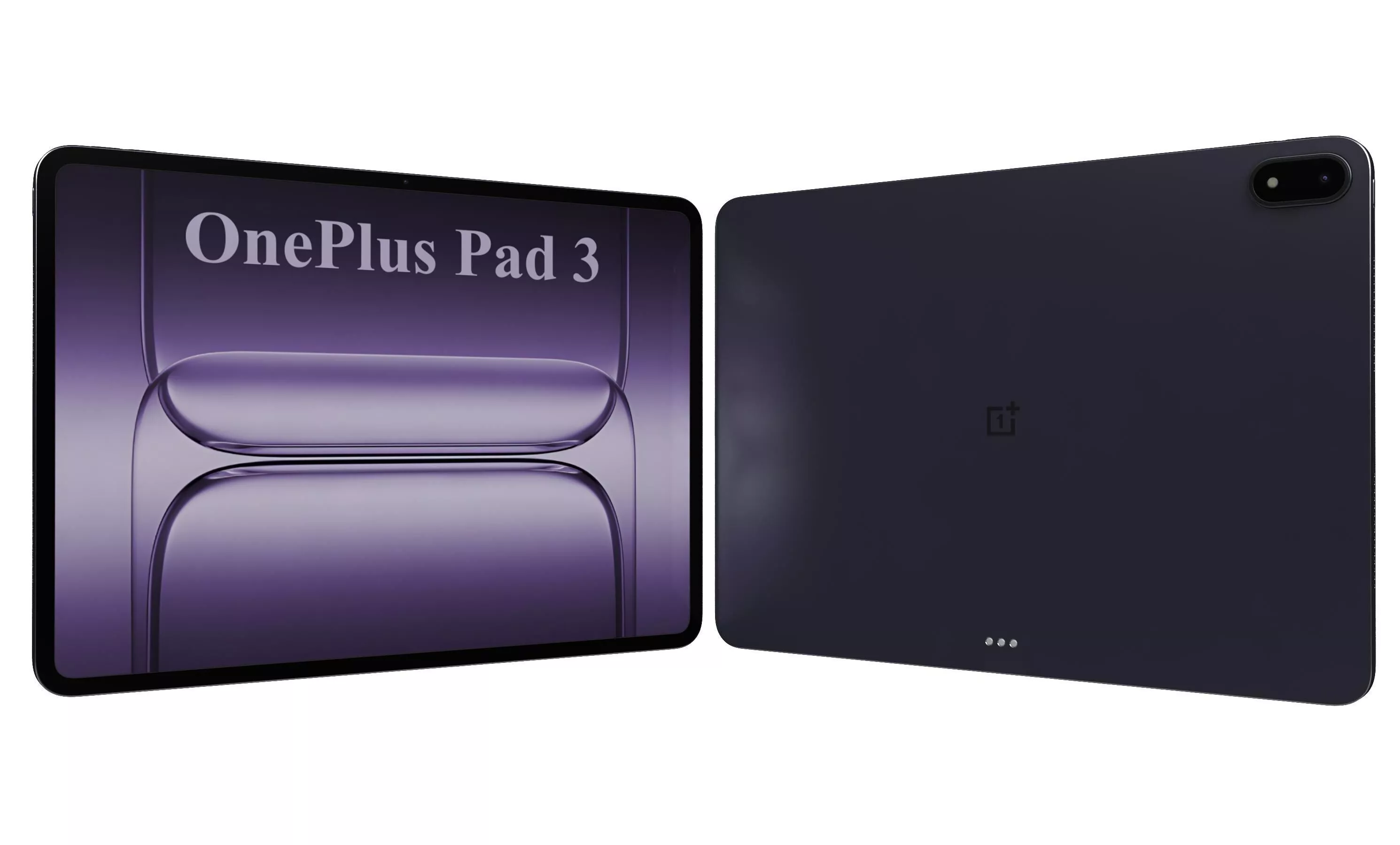 OnePlus Pad 3 Storm Blue Low-poly 3D model