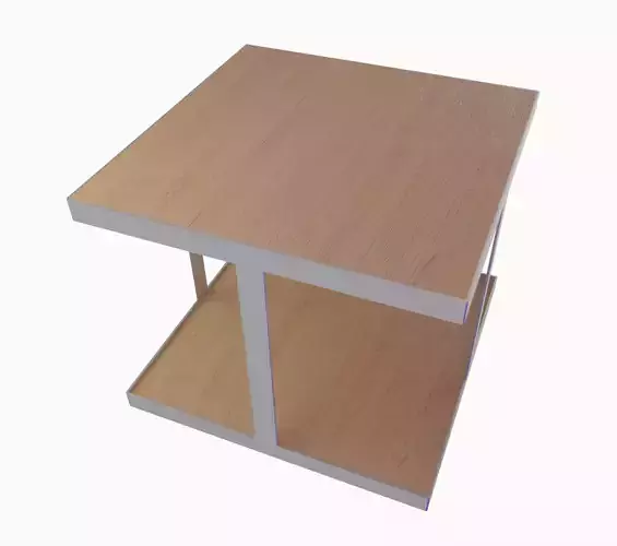 Industrial Square  Table