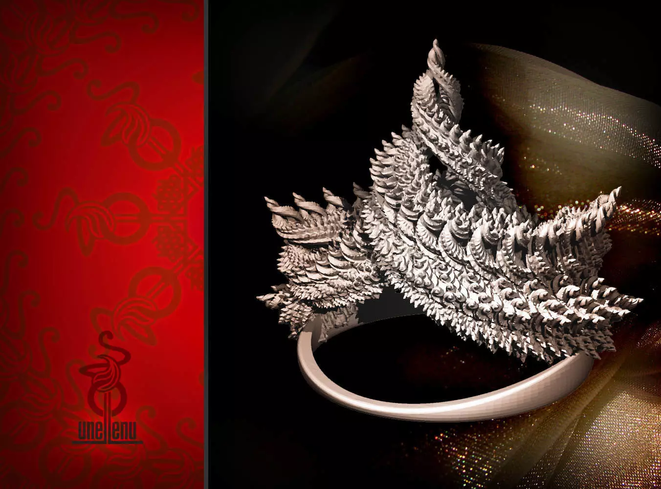 Zenith Crown stl file 3D print model_0