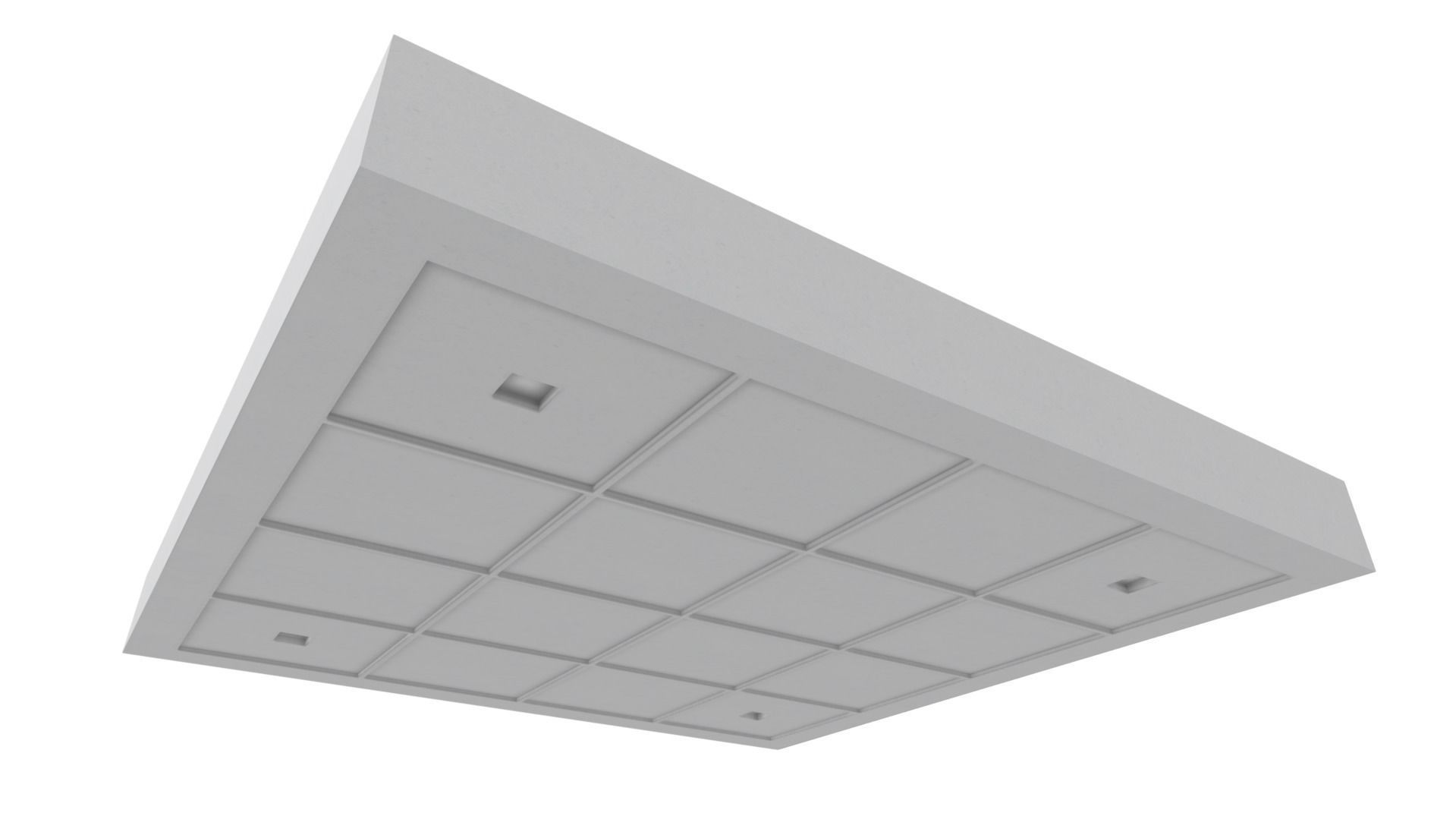 Ceiling SHC Quick Office Low-poly 3D model_6
