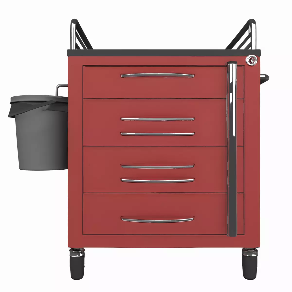 Modern 3D Render of Multi-Drawer Anesthesia Medication System 3D model