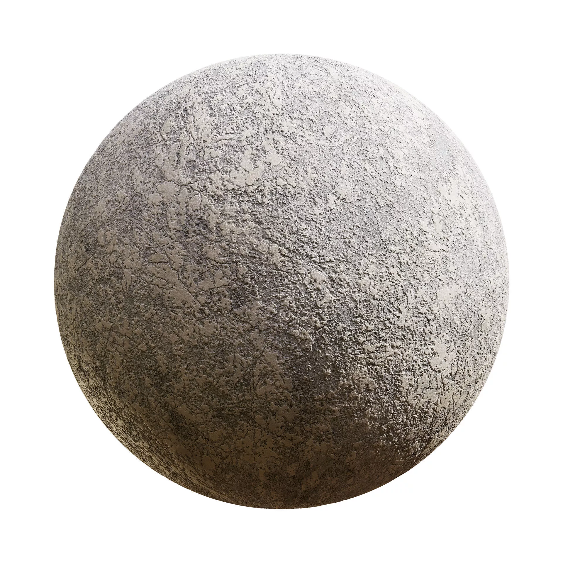 Damaged Rebar Concrete PBR Texture