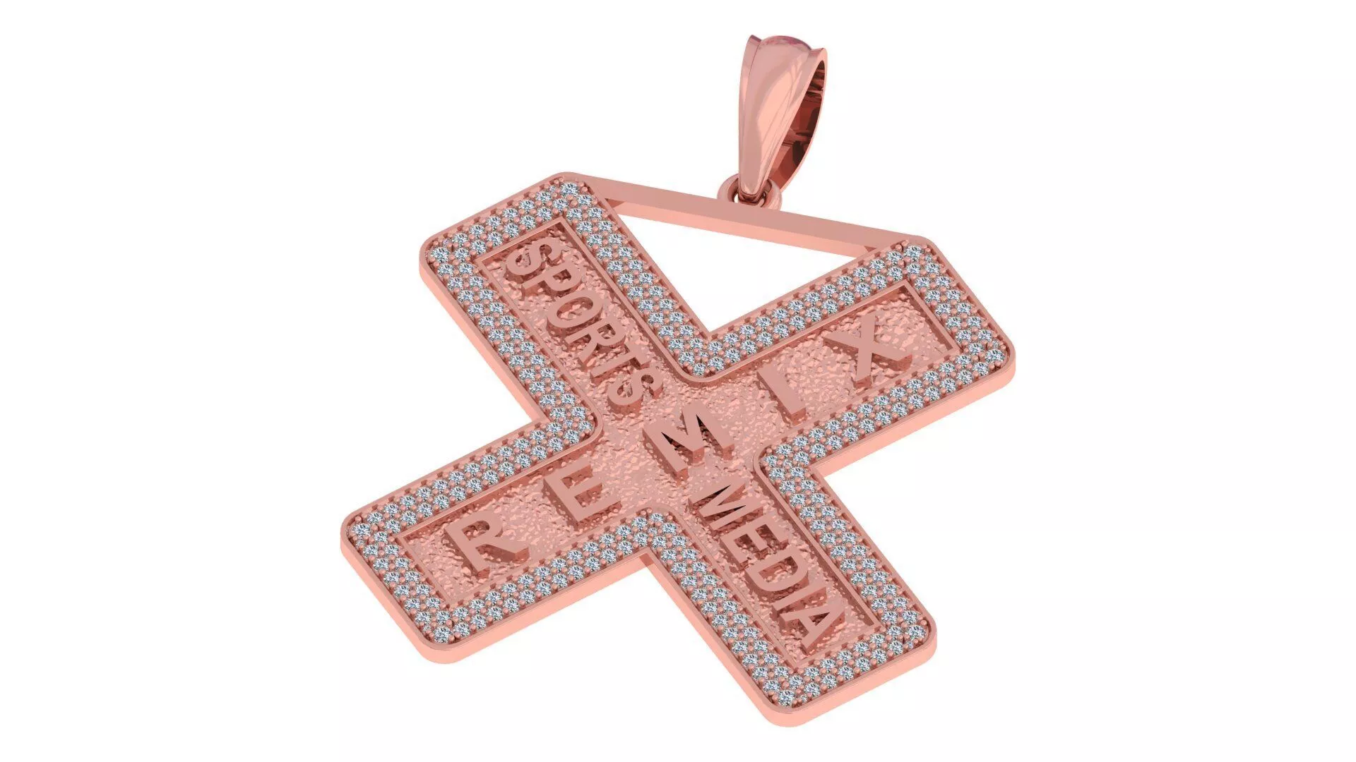 Sports Media Remix Pendent 3D print model