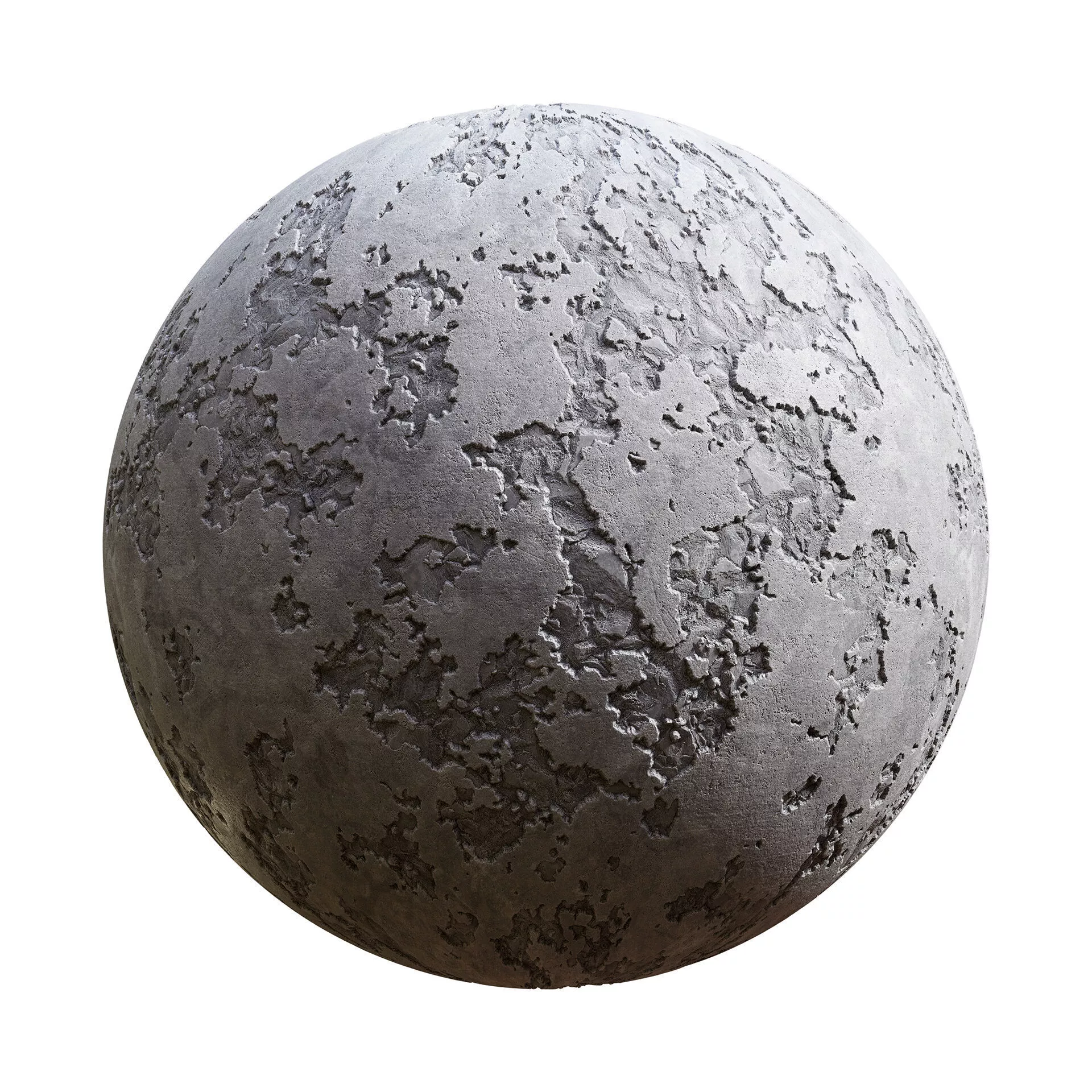 Damaged Concrete PBR Texture