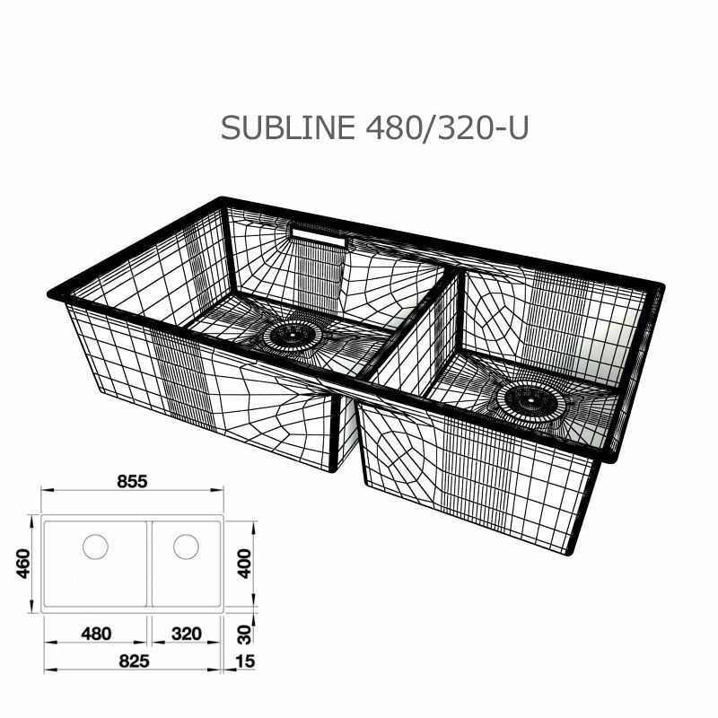 Blanco Subline 480320-U 3D model_1