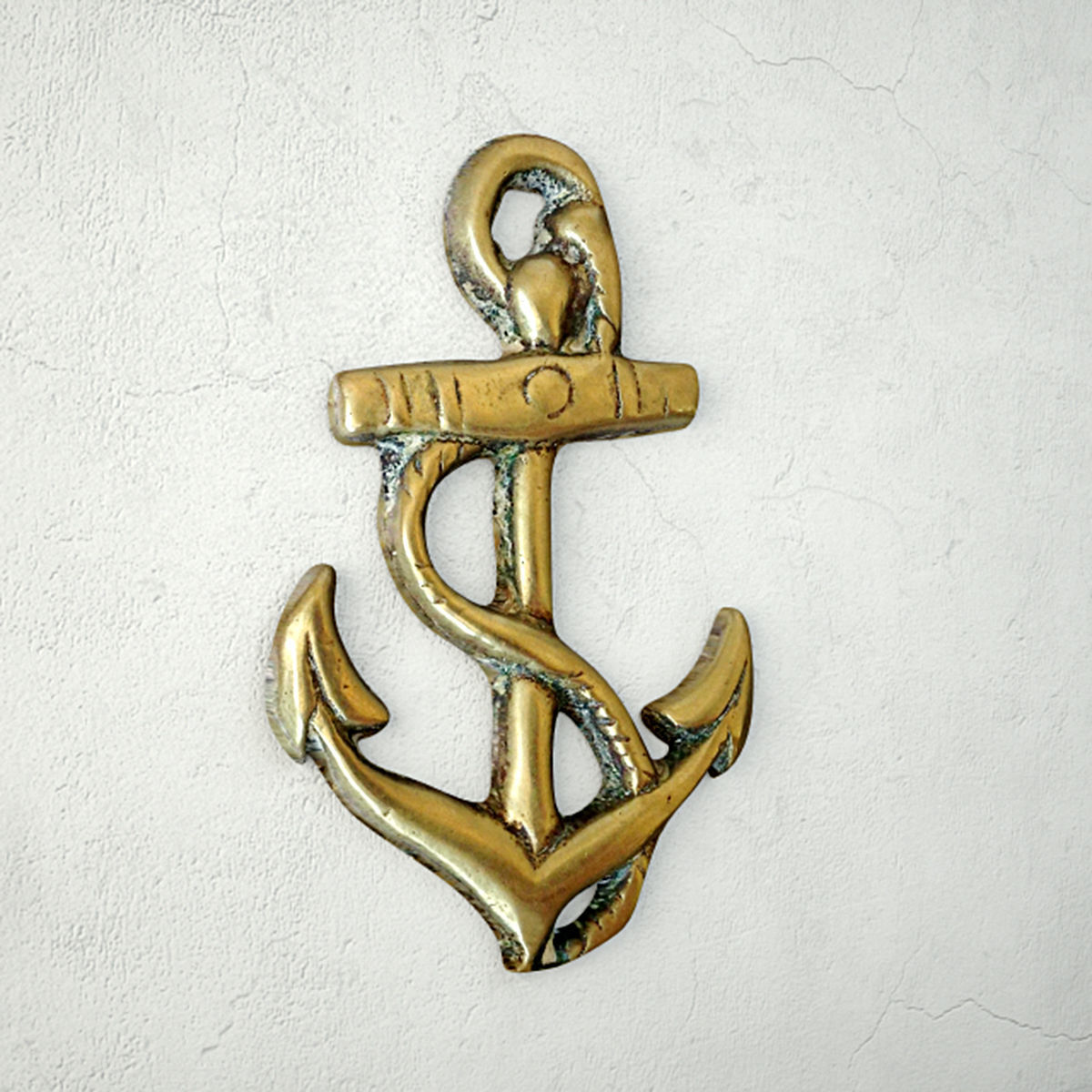 Brass Anchor 3D model_2