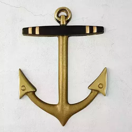 Brass Anchor 2 3D model