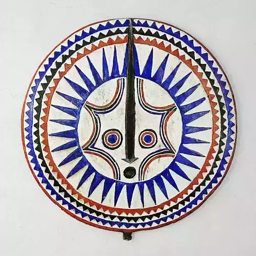 Bwa Sun Mask 3D model
