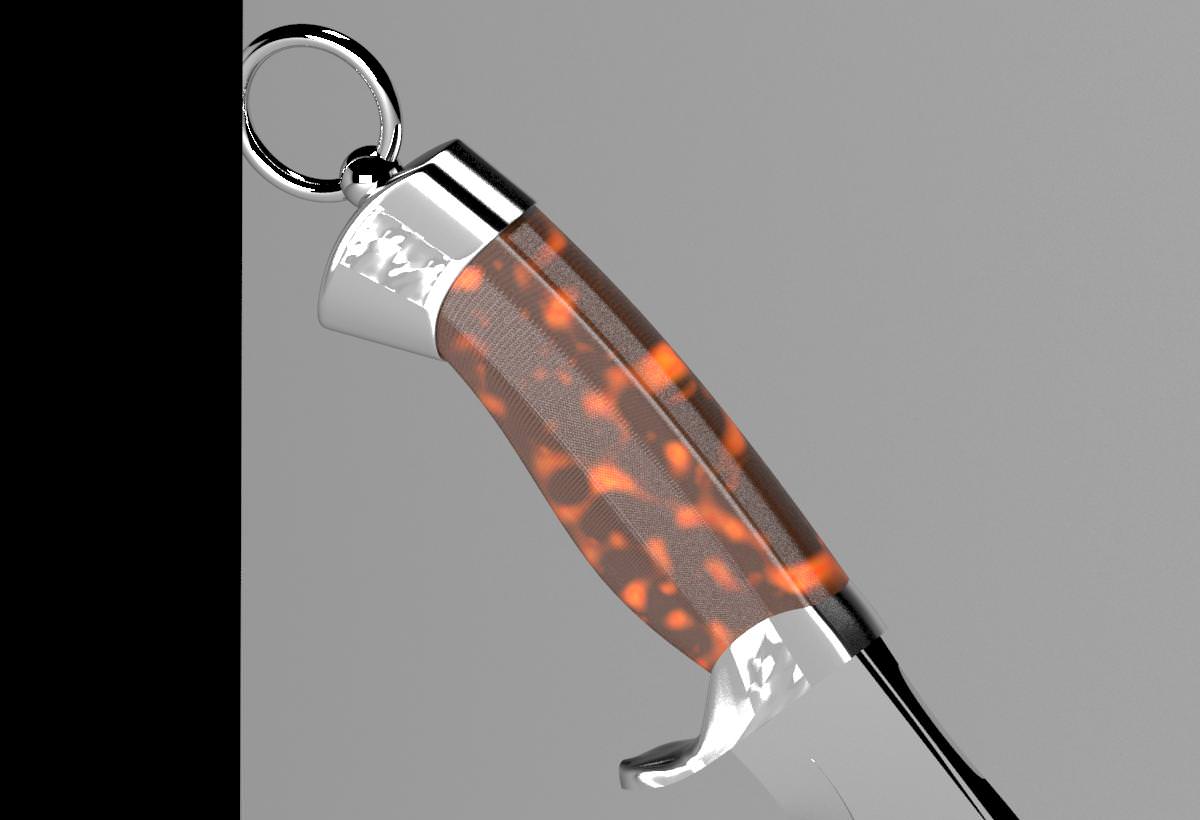 Knife Loner 3D model_1