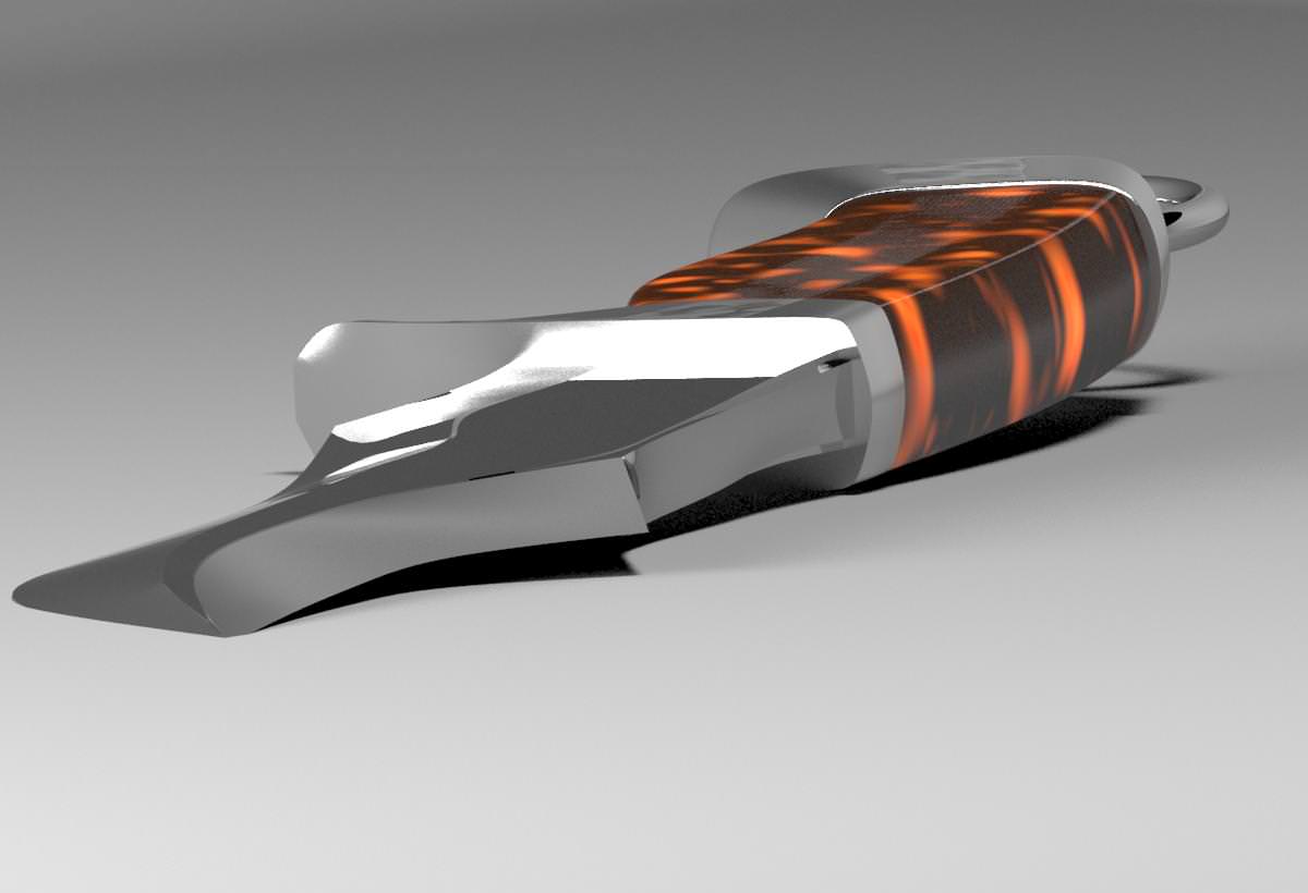 Knife Loner 3D model_3