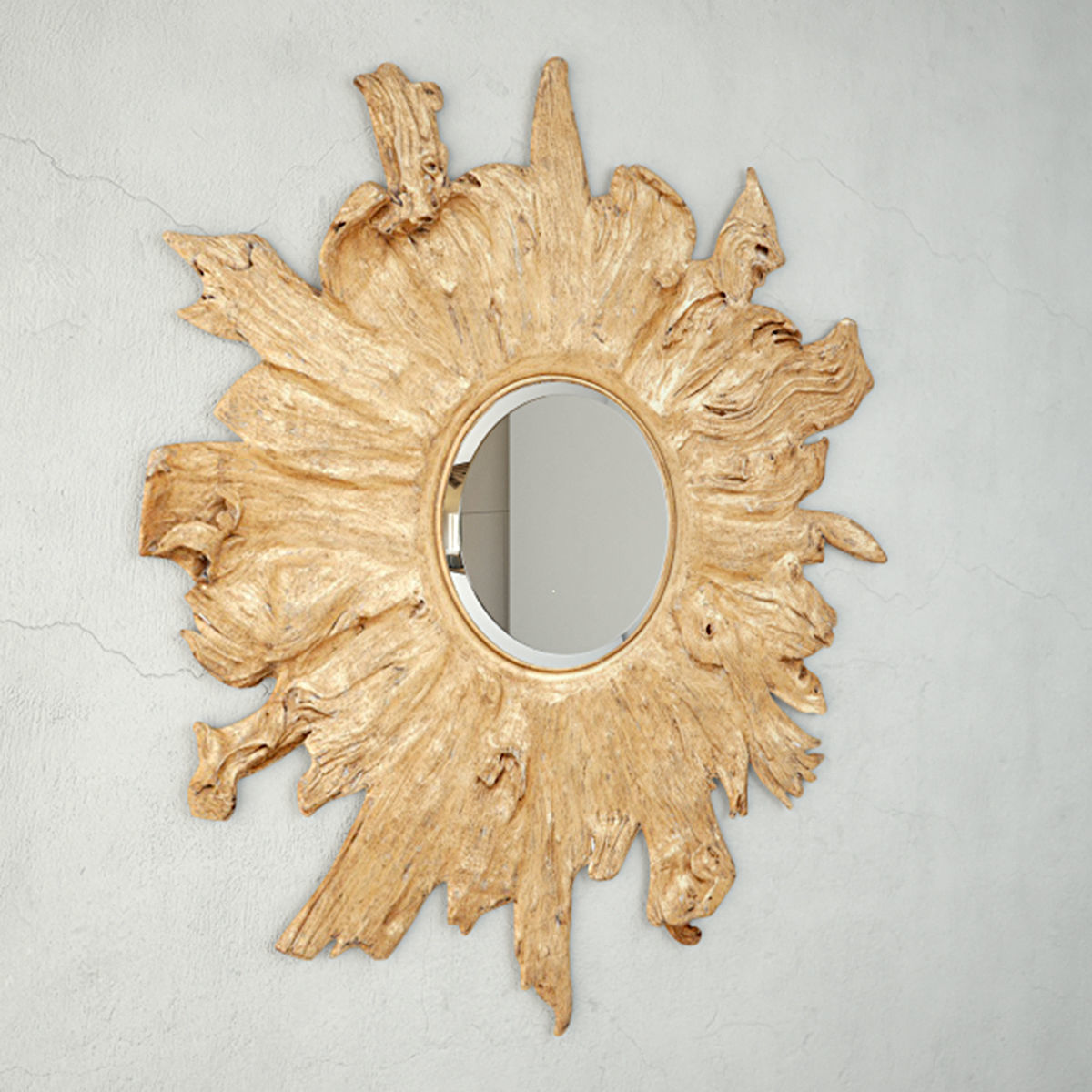 Floris Gold Mirror by Made Goods 3D model_2