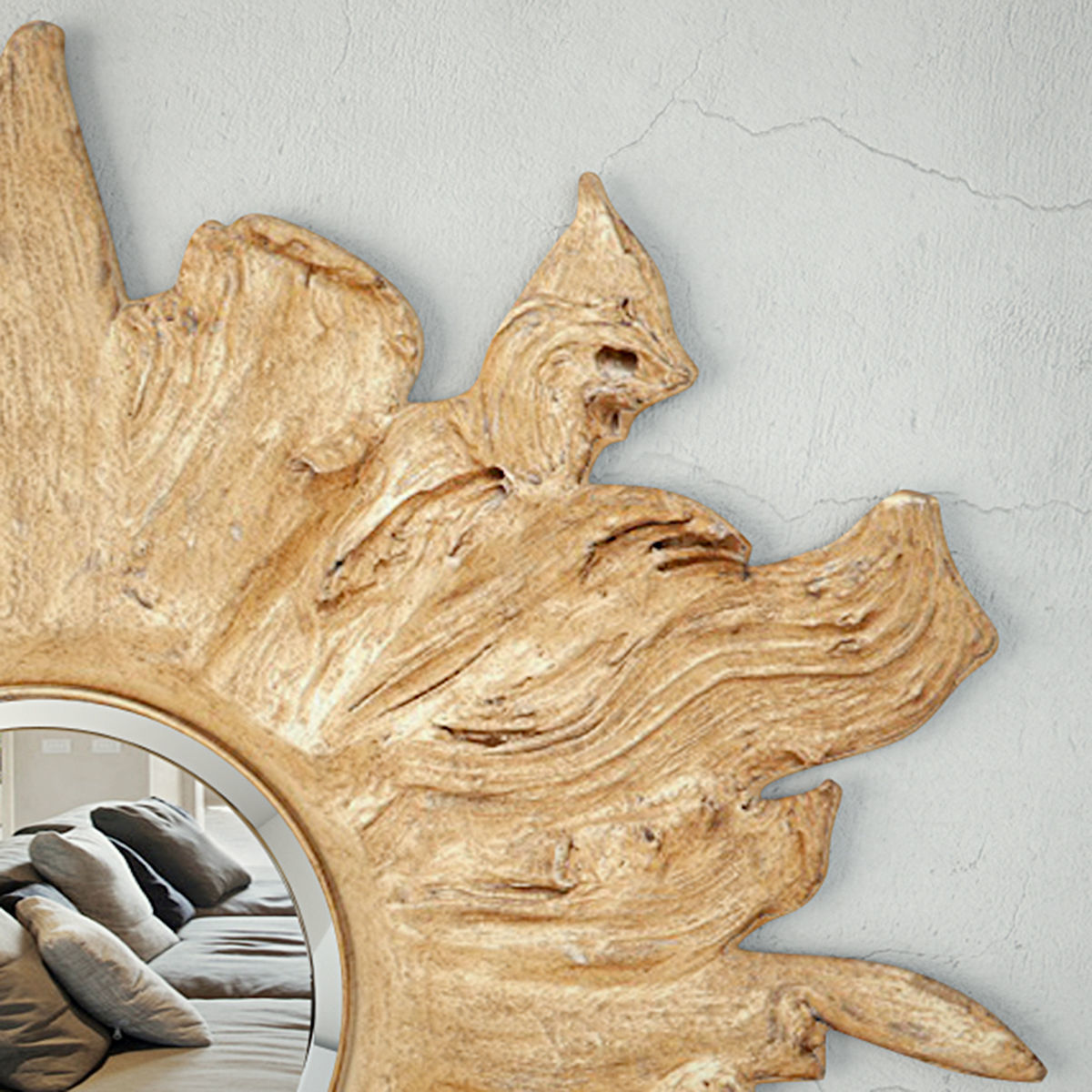 Floris Gold Mirror by Made Goods 3D model_4