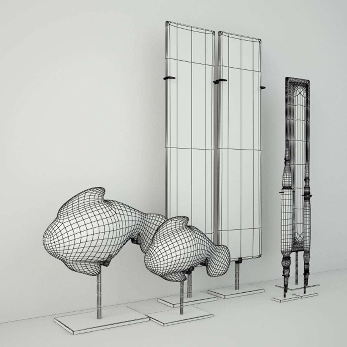 Old Burmese and Thai Decoration 3D model_3