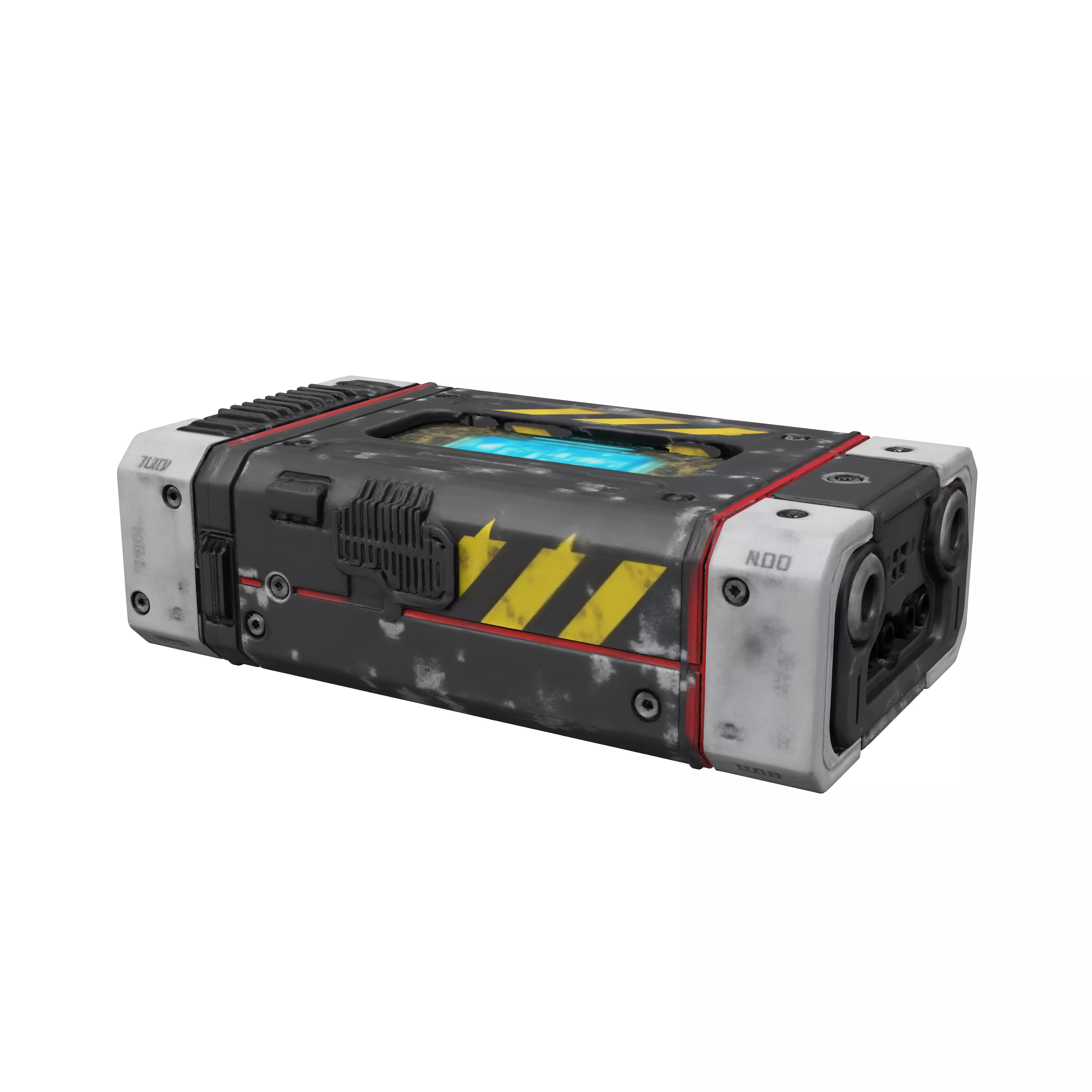 Scifi capacitor cell crafting material GLACIES 3D model