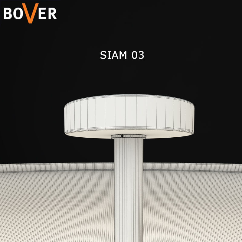 Bover Siam 03 ceiling lamp 3D model_3