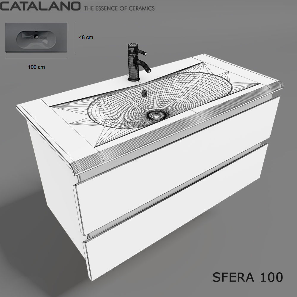 Catalano Sfera 100 110SF00 3D model_2