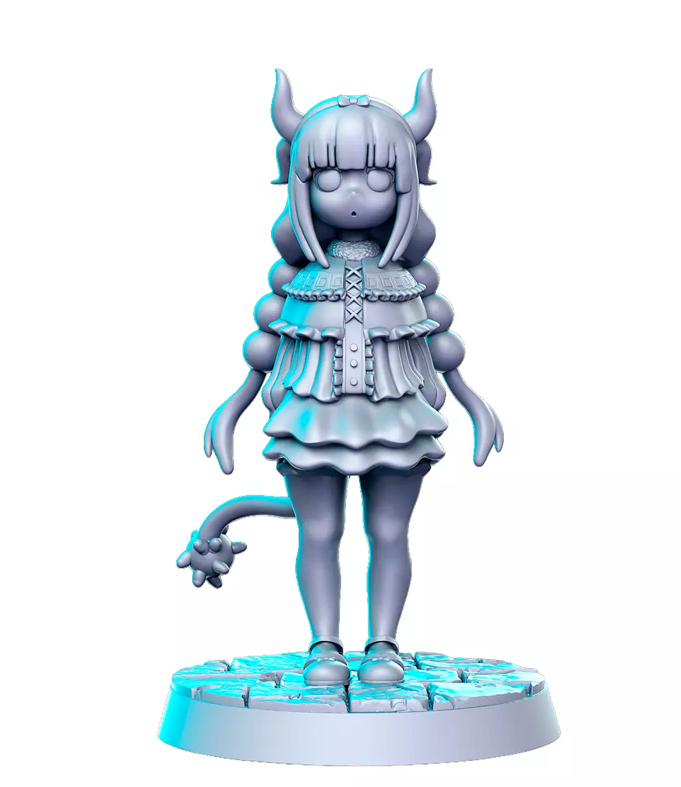 Kanna 3D Print STL Miniature RPG 3D print model