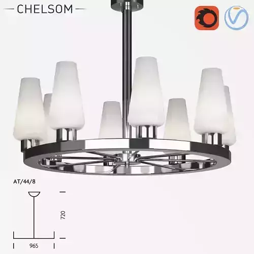 Chelsom Atrium AT 44 8 ceiling lamp