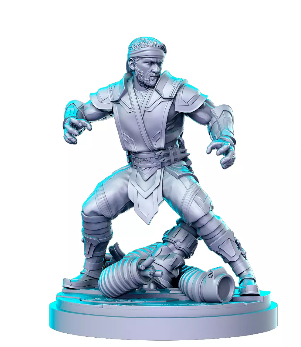 1 Mk11 Maskless Subzero 3D Print STL Miniature RPG 3D print model