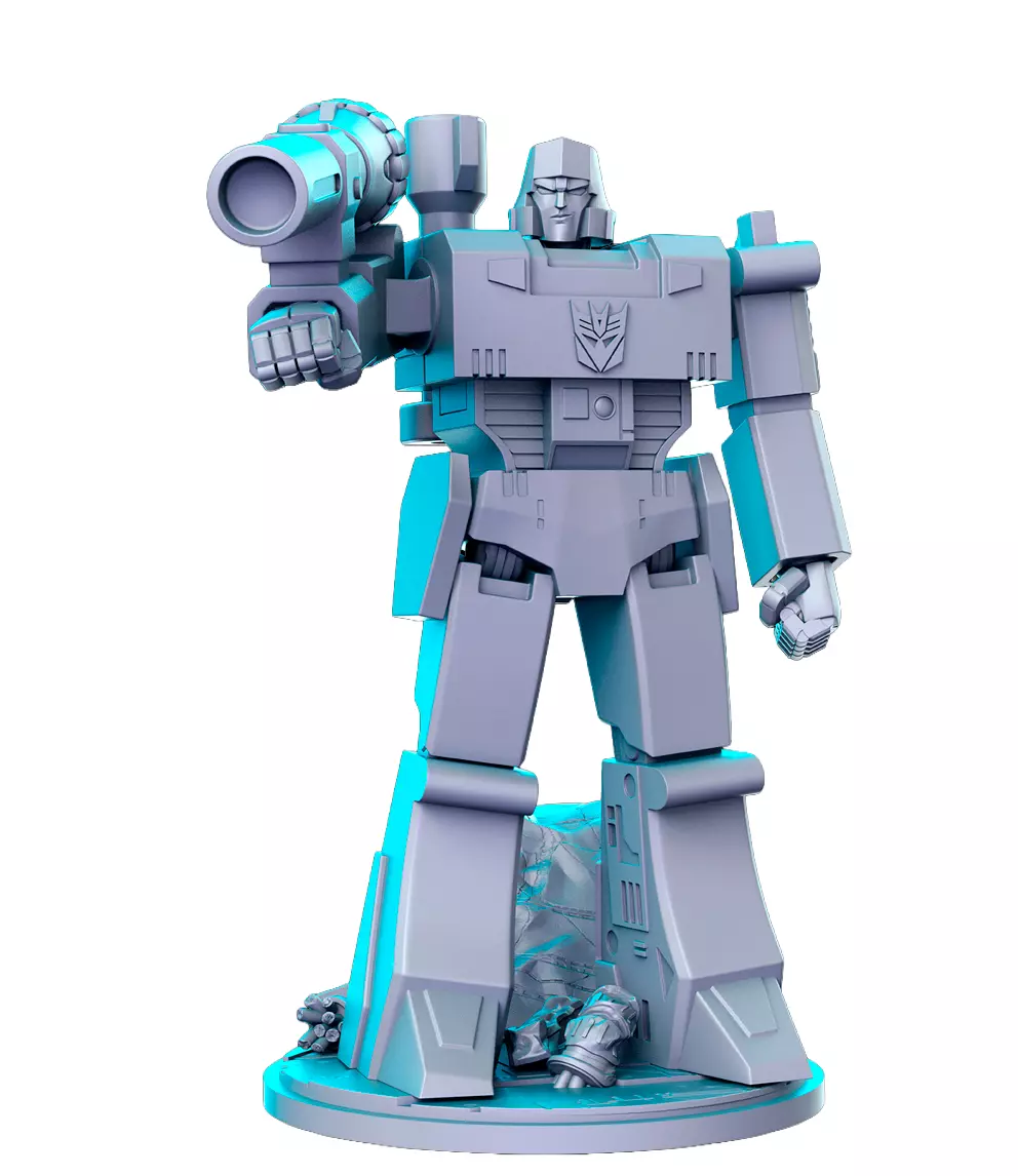 Megatron 3D Print STL Miniature RPG 3D print model