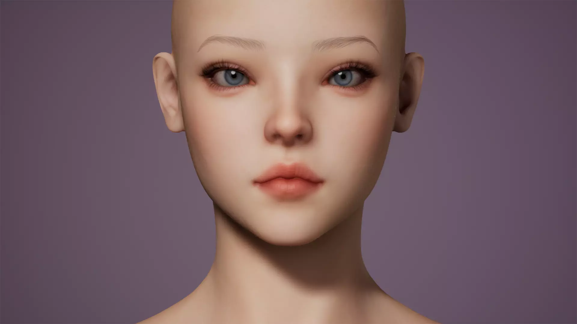 MHC Willow Liu Metahuman Character Preset 3D model