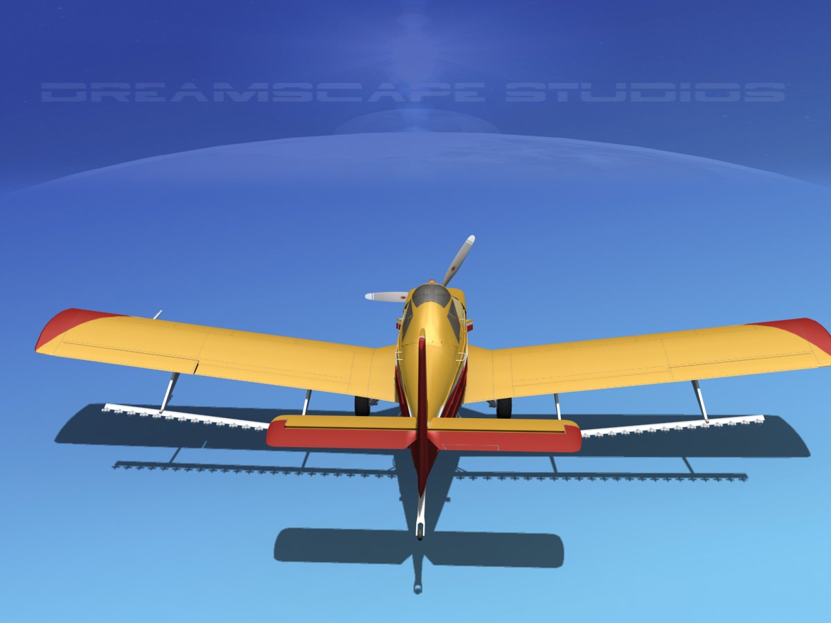 EMB-202 Crop Duster V04 3D model_6