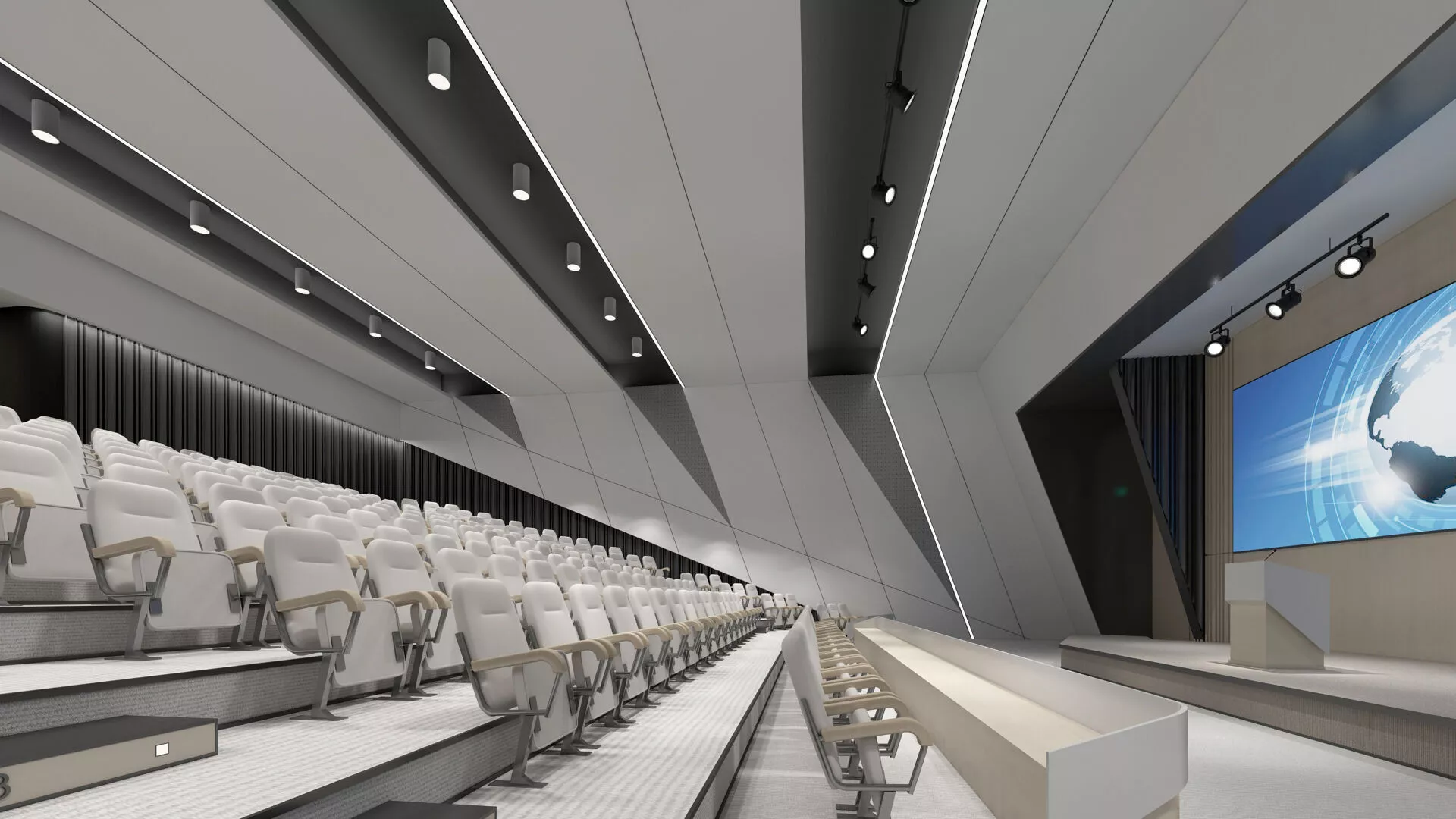 Conference Hall 05 3D model