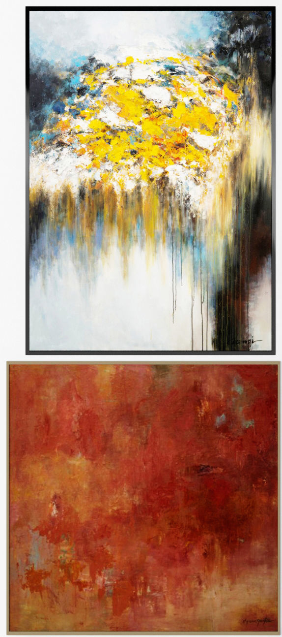 Collection of paintings John - Richard 3D model_3