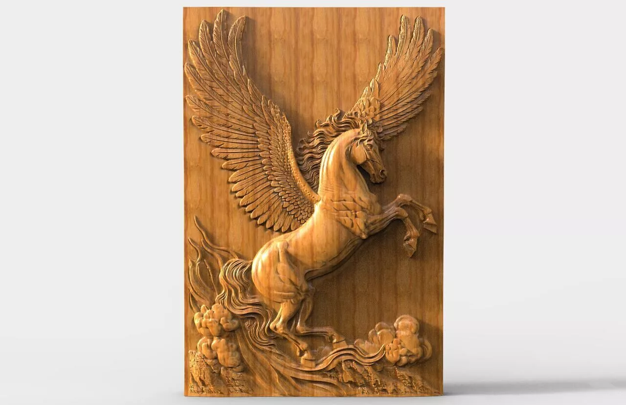 Pegasus CNC STL Model 3D print model