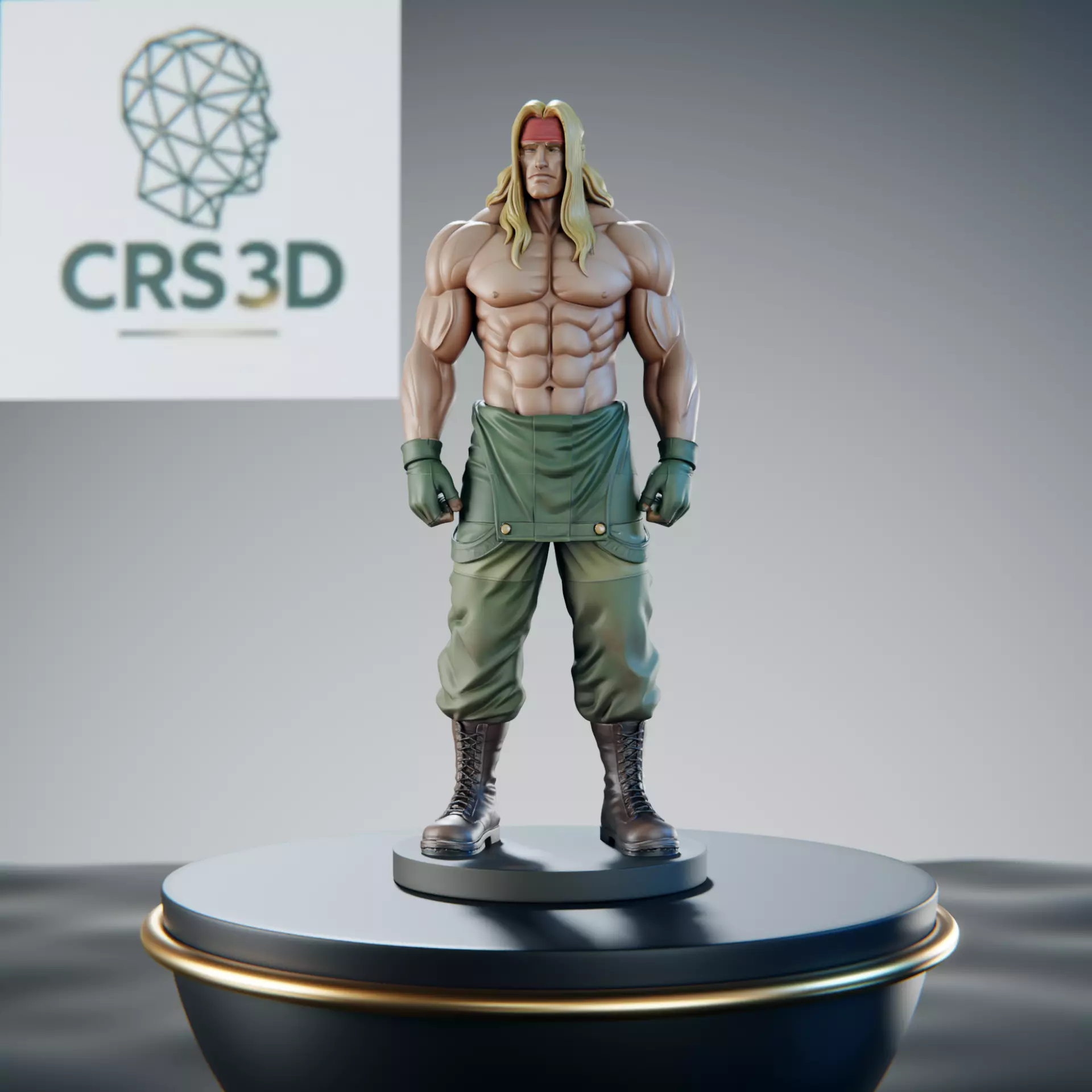 Alex Street Fighter III 3rd Strike Grappler 3D print model
