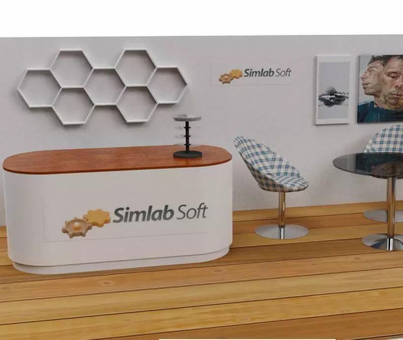 Display Stand 3D model