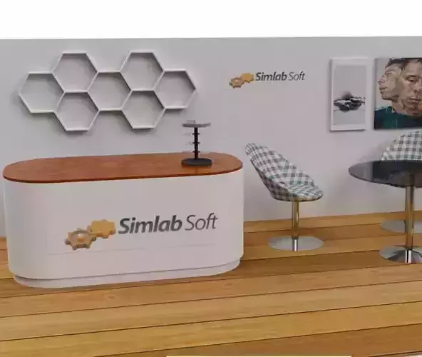 Display Stand 3D model