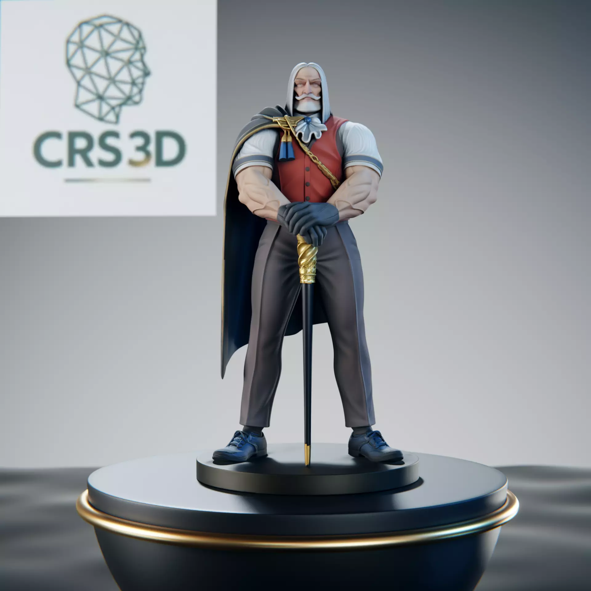 JP Street Fighter 6 Johann Pavlovich Amnesia Leader 3D print model