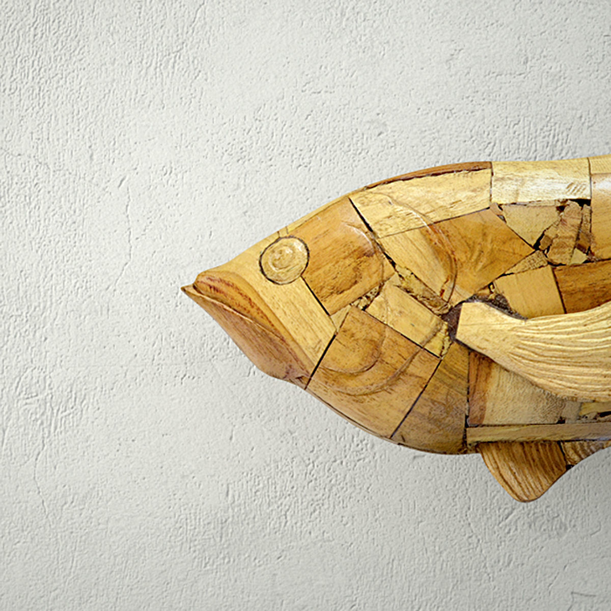 Driftwood Mosaic Fish by Palecek 3D model_3