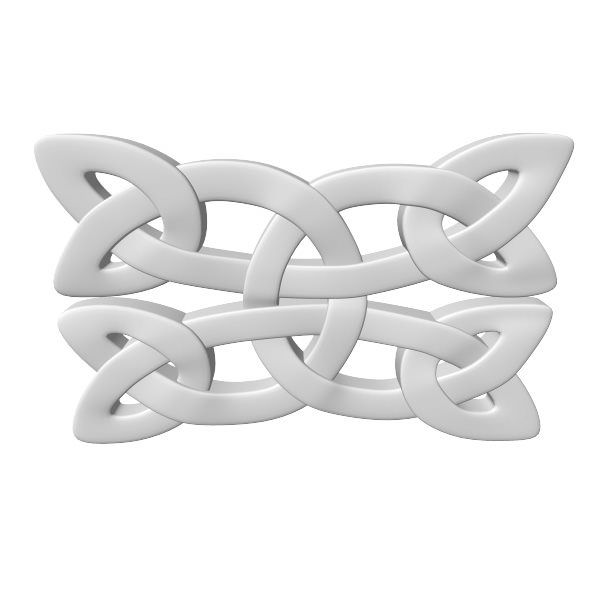 Celtic Knot 2 3D model_1