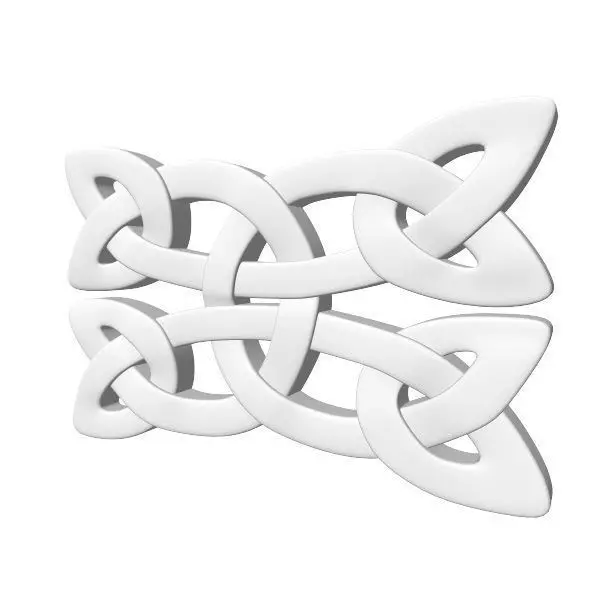 Celtic Knot 2 3D model_0
