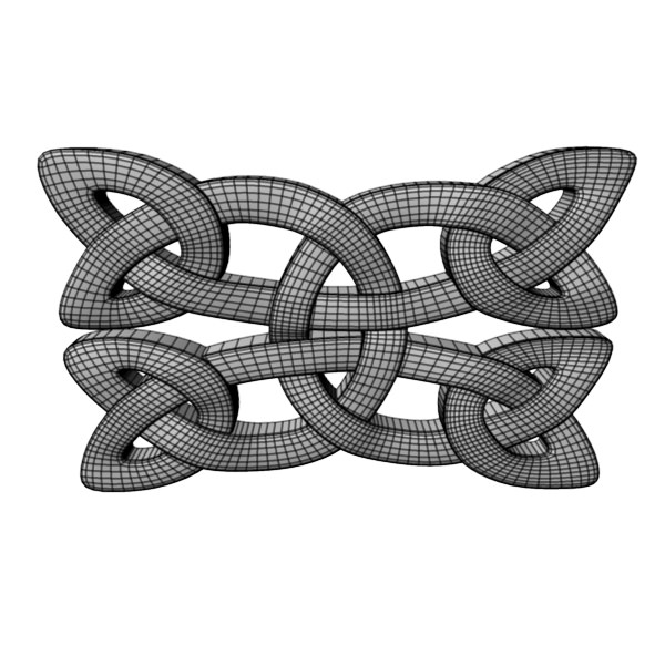 Celtic Knot 2 3D model_4