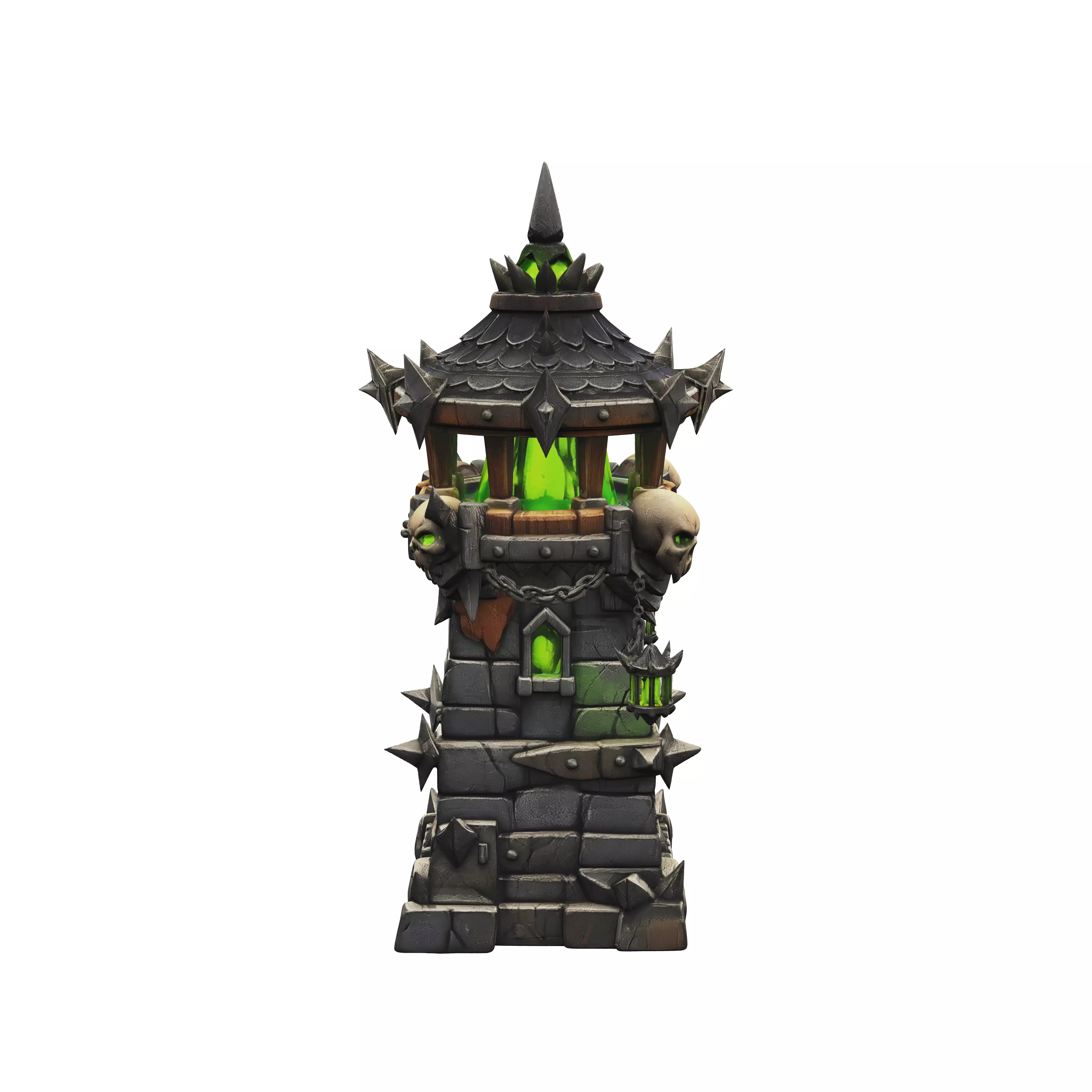 Skullspire Keep 3D model