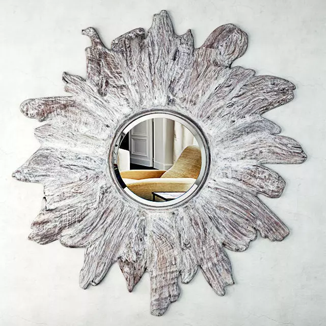 Floris Whitewashed Mirror by Made Goods 3D model_0