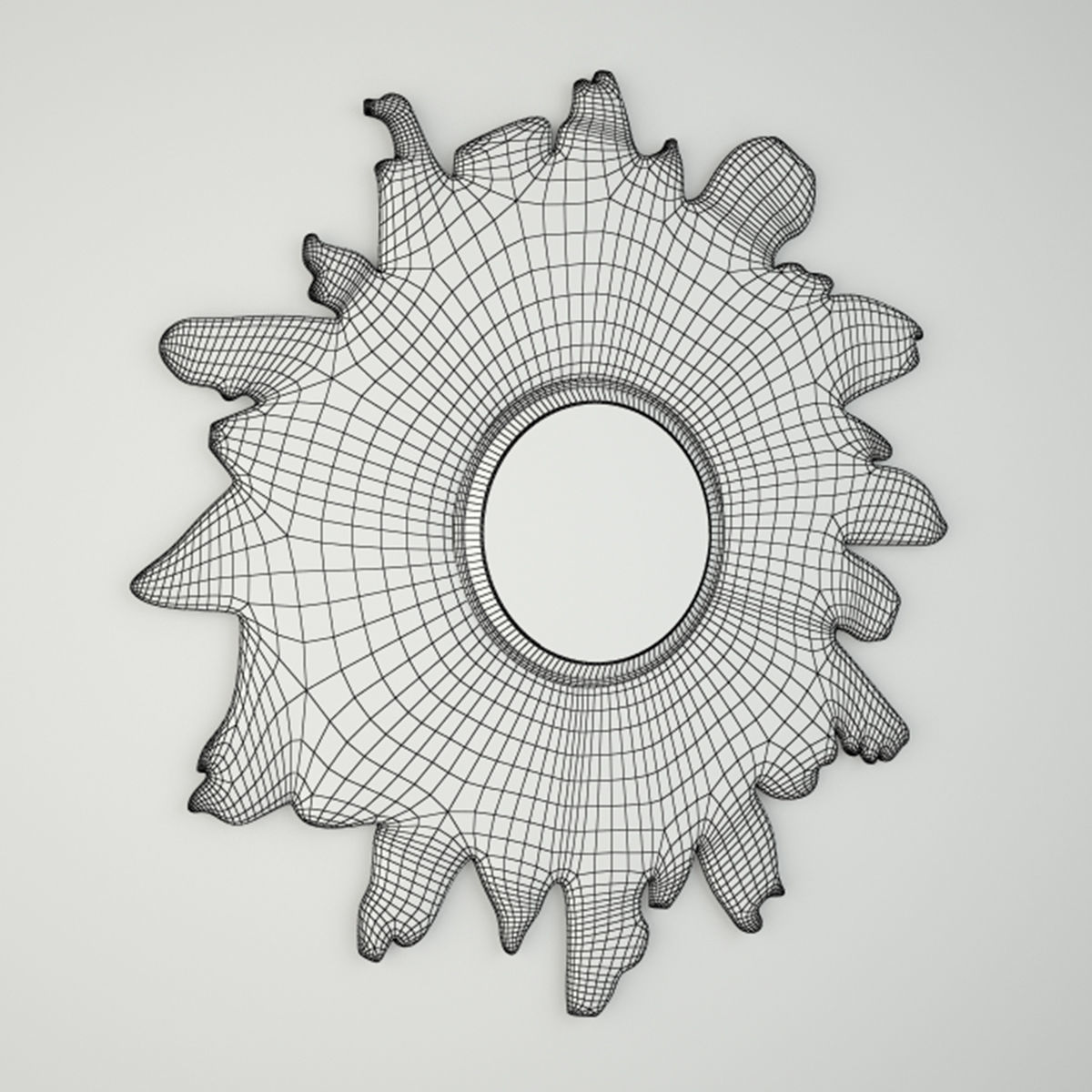 Floris Whitewashed Mirror by Made Goods 3D model_3