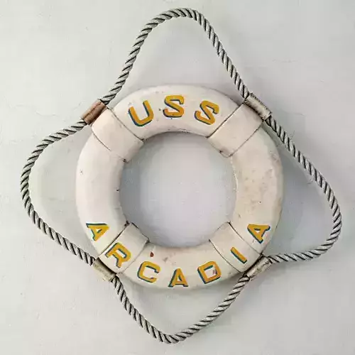 USS Arcadia Life Ring