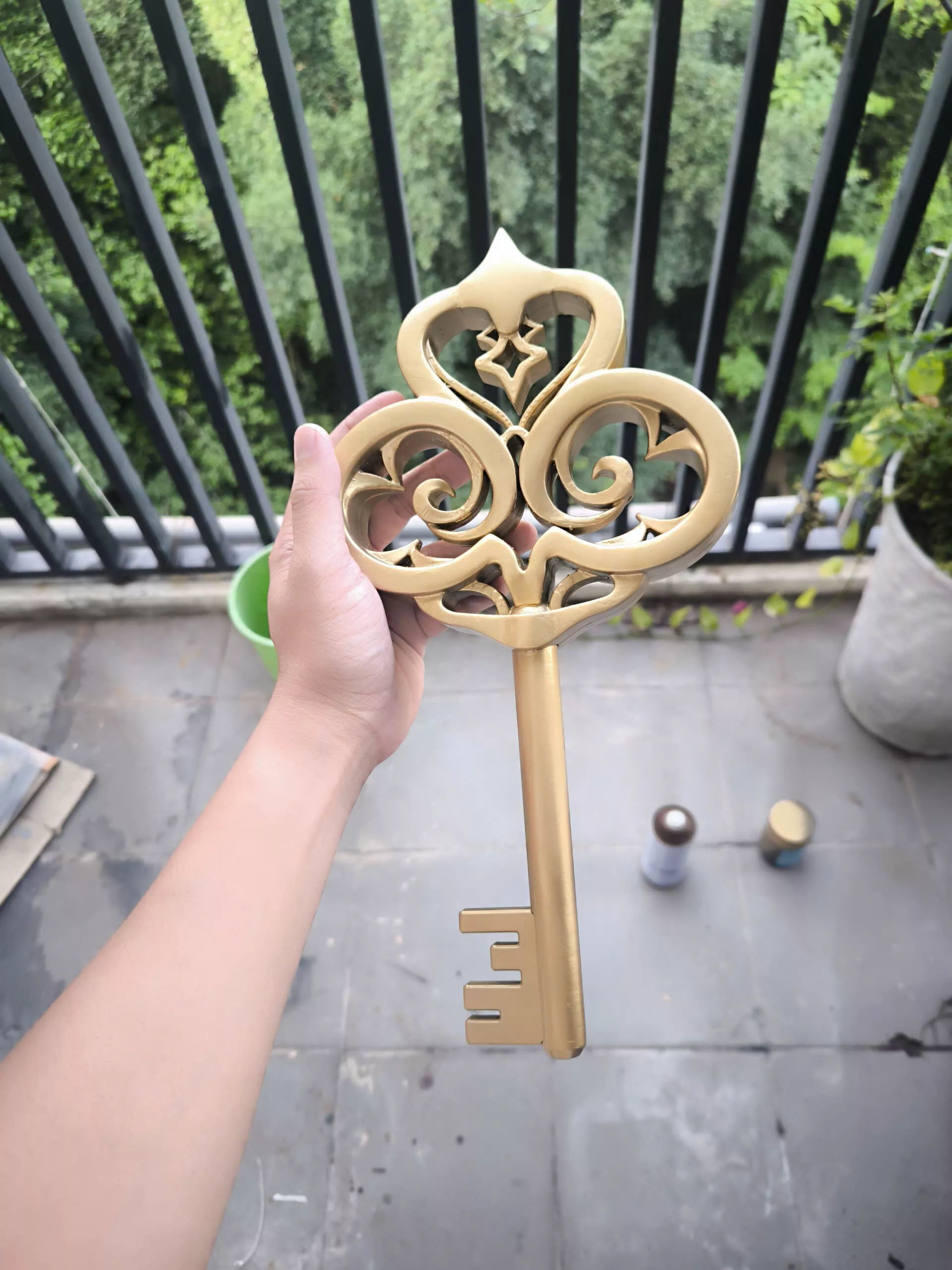 Alice - Inspired Fantasy Cosplay Key Prop STL - 3D Printable 3D print model