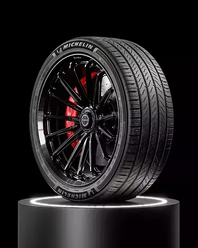 MICHELIN Primacy 5 245 40 R21 3D model