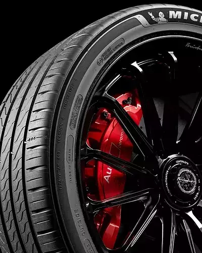 MICHELIN Primacy 5 245 40 R21 3D model 5