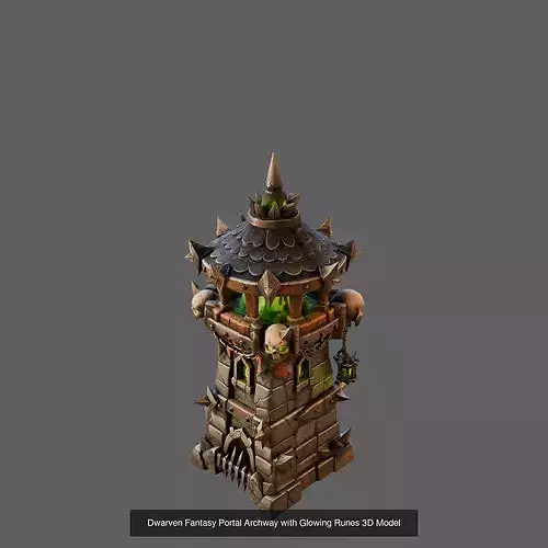 Epic Fantasy Environment Mega Pack 15 Stylized Buildings 7