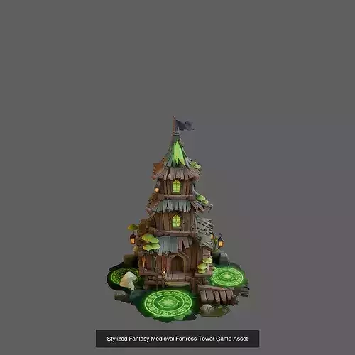Epic Fantasy Environment Mega Pack 15 Stylized Buildings 6