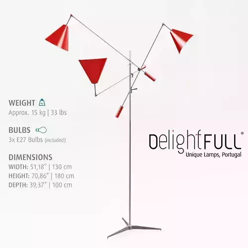 DelightFull Sinatra floor lamp 3D model