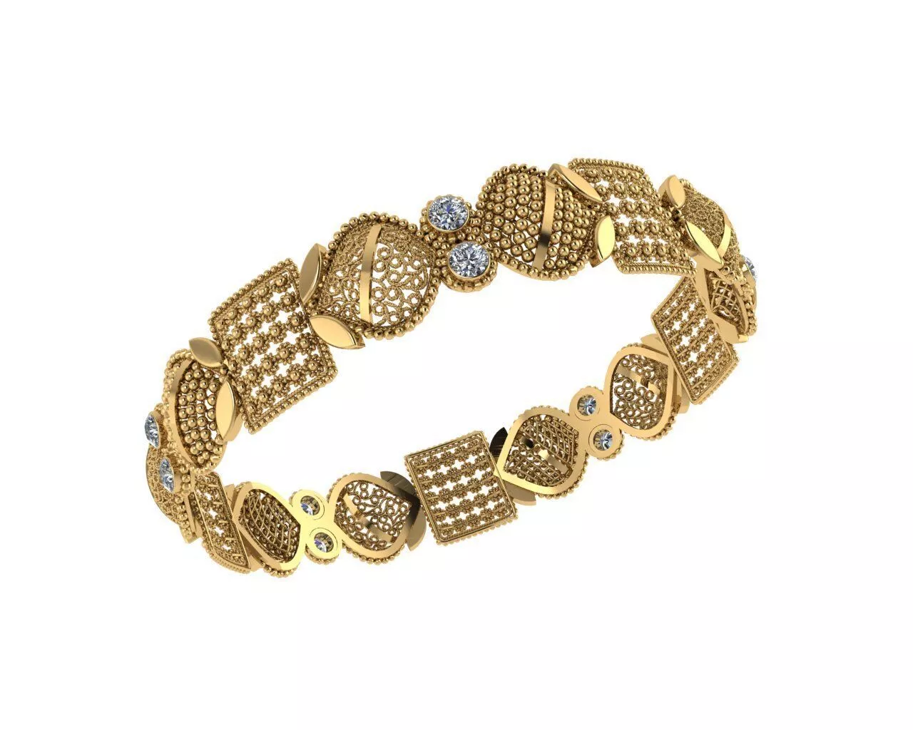 Bracelets 3D print model