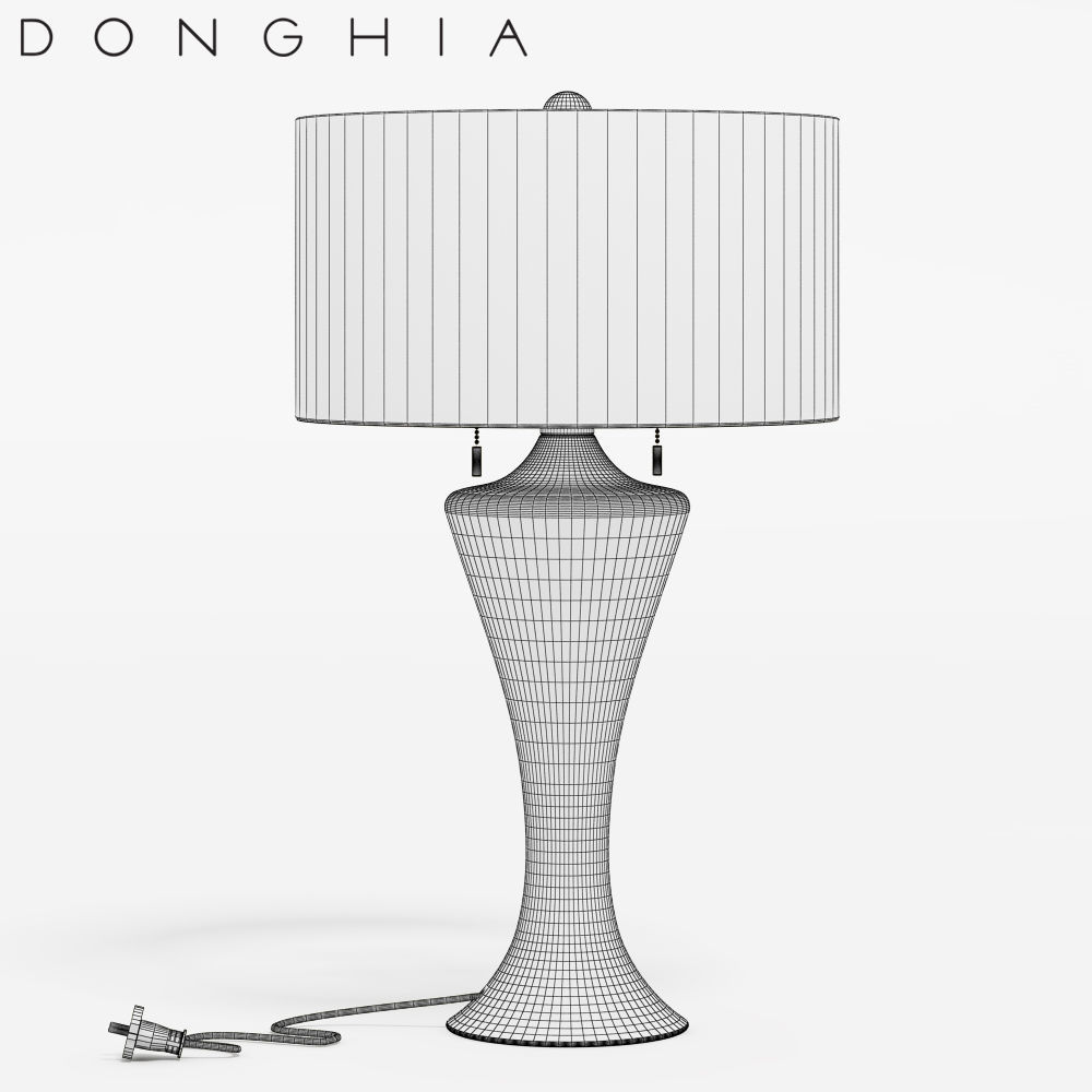 Donghia Athena Bassa table lamp 80047-002 3D model_1