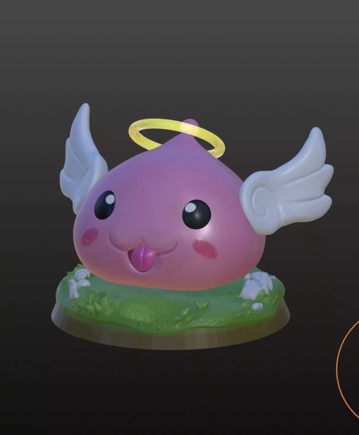 Poring Angeling Ragnarok Free 3D print model
